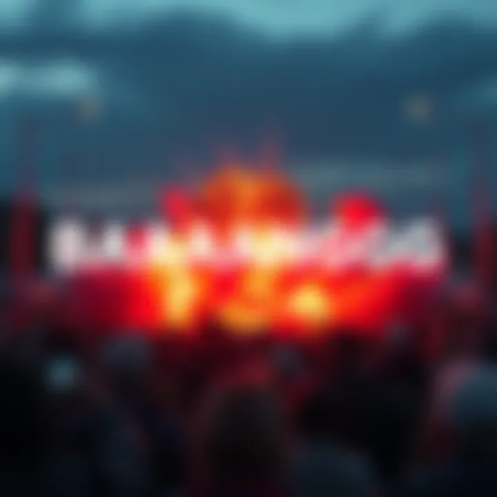 Explosive Event Overview An image showcasing a news headline about explosive events affecting people on national and international levels.