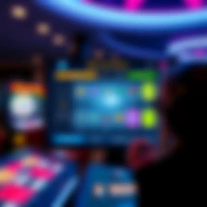 Fair Gaming with Provably Fair A digital screen showing various iGaming options with transparent results and a verification symbol