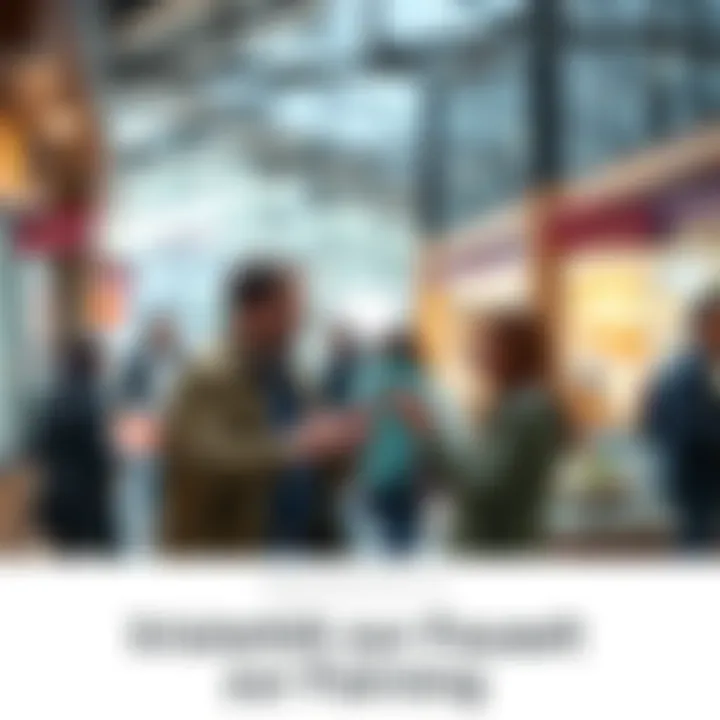 Two people discussing a refund with understanding and fairness in a community setting