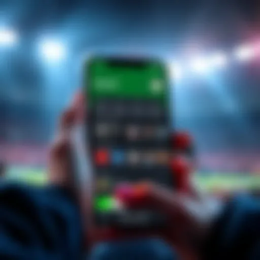 Screenshot of the Fanduel app showing new cash-out feature for bonus bets