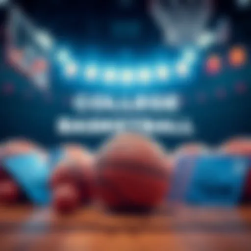 FanDuel College Basketball Bonus Promotion A promotional graphic featuring basketballs and betting slips highlighting FanDuel's free betting bonuses for college basketball