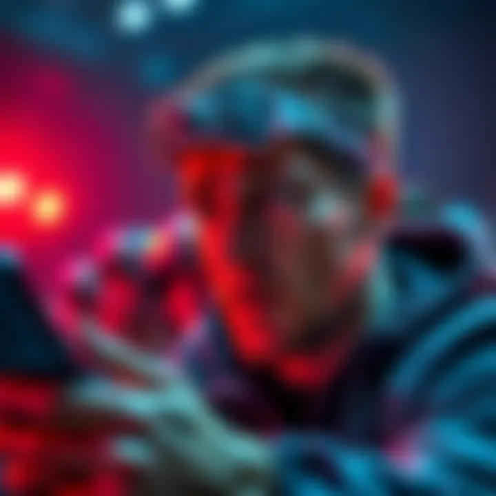 A person looking frustrated while checking their betting app, reflecting disappointment.