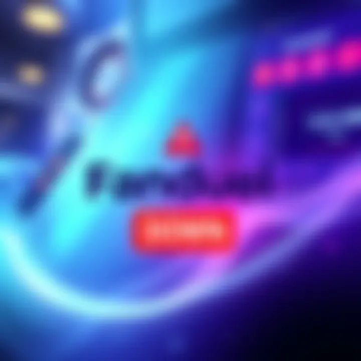 A graphic showing Fanduel logo with a warning sign indicating service is down