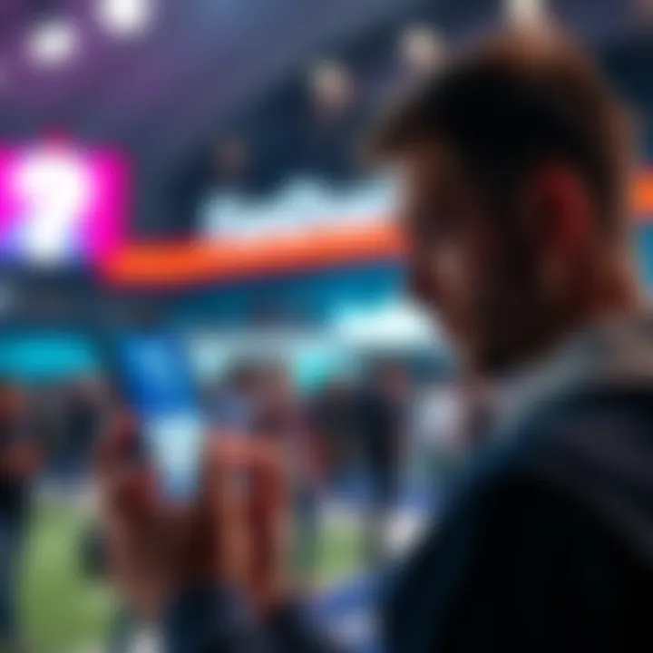 Person looking at FanDuel app with question marks about Venmo payments