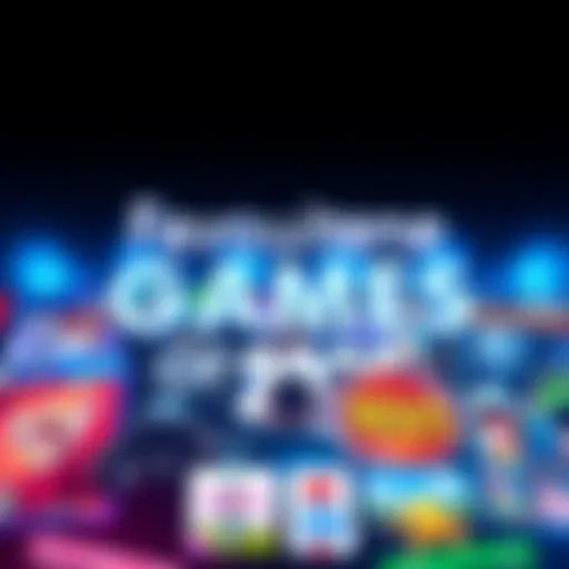 A collection of popular video games for 2025 with colorful covers