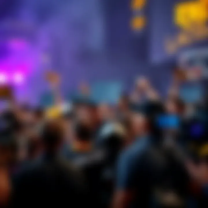 A group of concerned fans holding signs demanding an FBI investigation into Steve Kerr, surrounded by sports media cameras