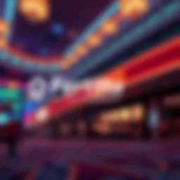 Logos of Fertitta Entertainment and Caesars Entertainment indicating a potential takeover