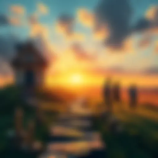 A visual representation of a path leading to financial success with symbols of wealth like coins and a house, along with people making decisions along the way.