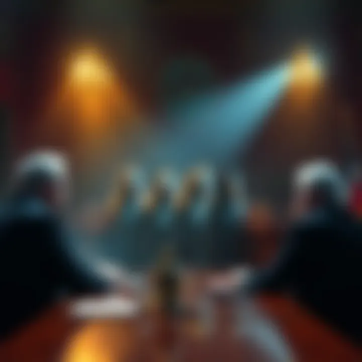 Florida lawmakers discussing the decoupling law with horses in the background