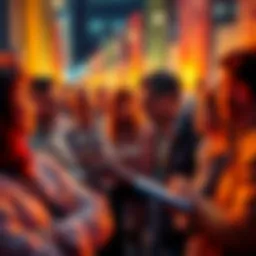 Community members discussing estimates and developments regarding Plat 1