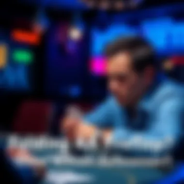 Folding AA Preflop Strategy Player contemplating folding pocket Aces before the flop in a poker game