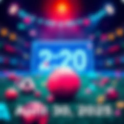 A colorful graphic showing football symbols and betting odds for April 30, 2025