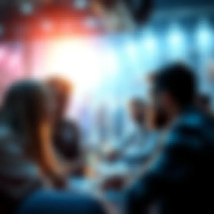 People engaged in discussion about football betting strategies and tips