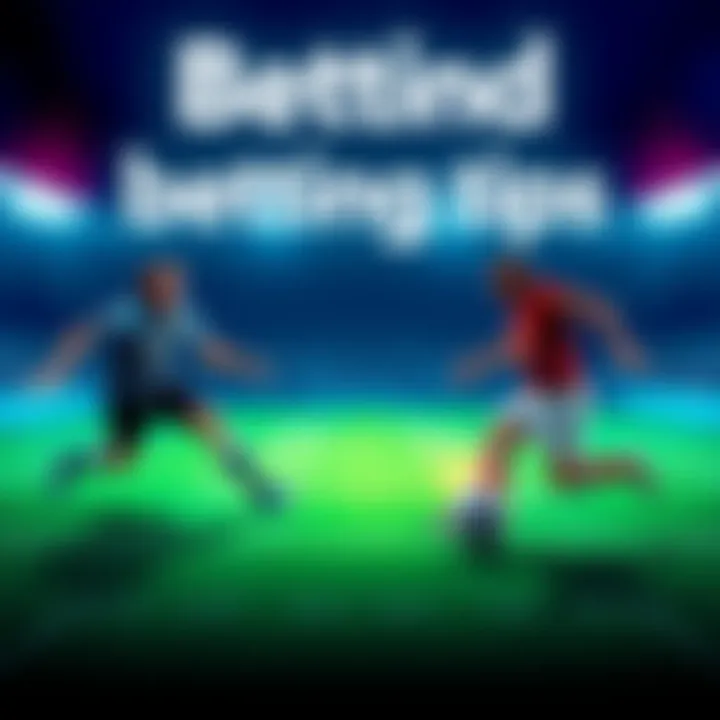 Illustration of a football match with betting odds for Burnley vs Sunderland and Atletico Madrid vs Elche