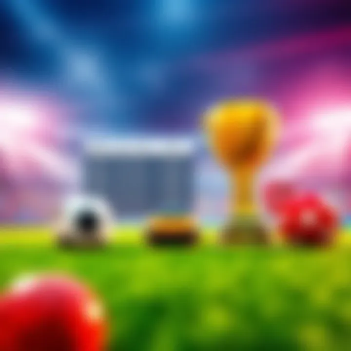 Football World Cup 2026 Betting Odds A graphic showing different betting odds for the Football World Cup 2026, featuring soccer elements like a ball and a trophy.
