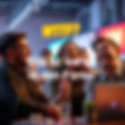 Group of people sharing laughs while discussing topics in online forums