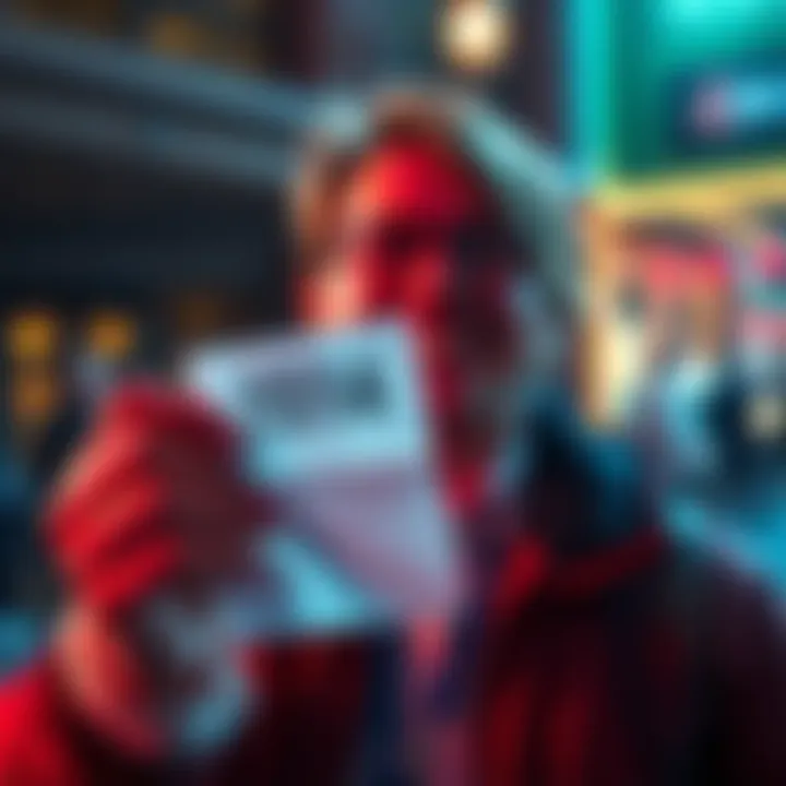 A person holding a piece of paper with a four-digit number, smiling joyfully.