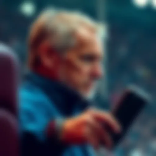 A coach looking concerned while reviewing game footage, reflecting on critical decisions made during a match.