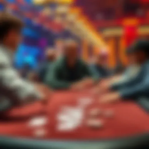 Analysis of Foxens KK-Fold strategy in poker game setting with players and cards on the table