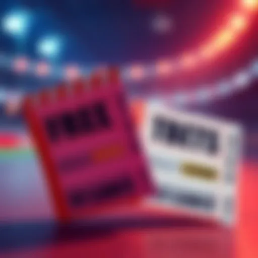 Two sports betting tickets with equal amounts, representing strategies to maximize free bets.