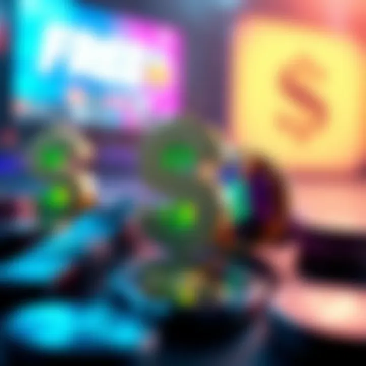 Visual of free dollar symbols with logos of Zula and Fortune Coins