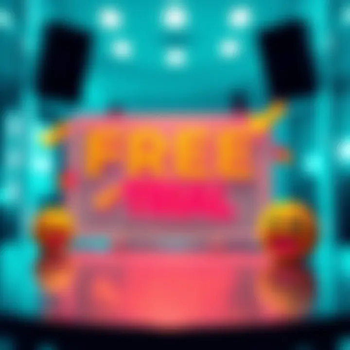 A graphic showing a free trial announcement with check marks and excitement emojis