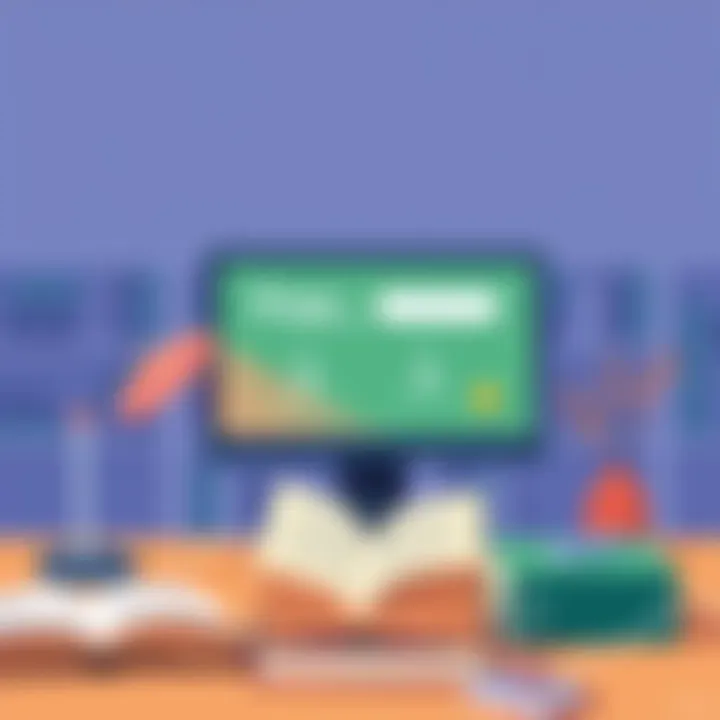 An illustration showing free booking options for Booker and Mello with books and a computer