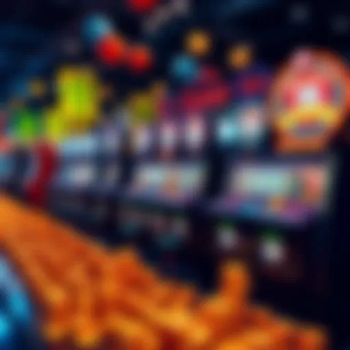 Free Casino Games with Coins A colorful display of free casino slot machines with virtual coins and daily rewards