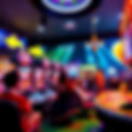 A vibrant scene showing players enjoying free games and exclusive VIP features, with exciting graphics and rewards in the background.
