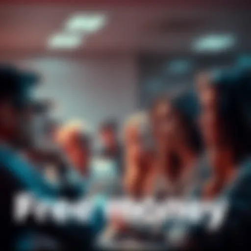 People debating the concept of free money, with some looking skeptical and others optimistic