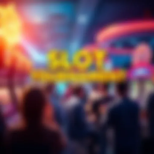 Participants playing in a free slot tournament for a chance to win prizes