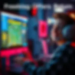 A person looking at a computer screen with a smile, excited about the return of Freeplay offers
