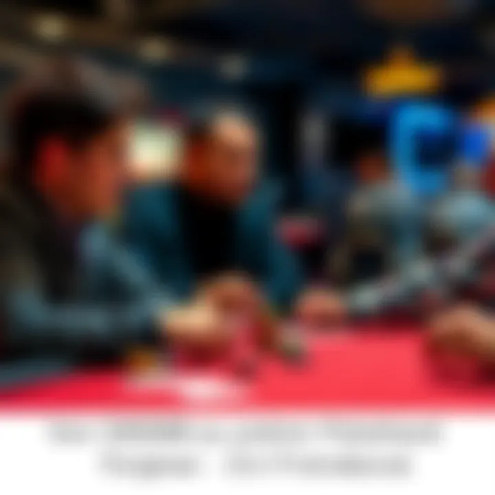 A person teaching another how to improve their poker game, with cards and chips on the table