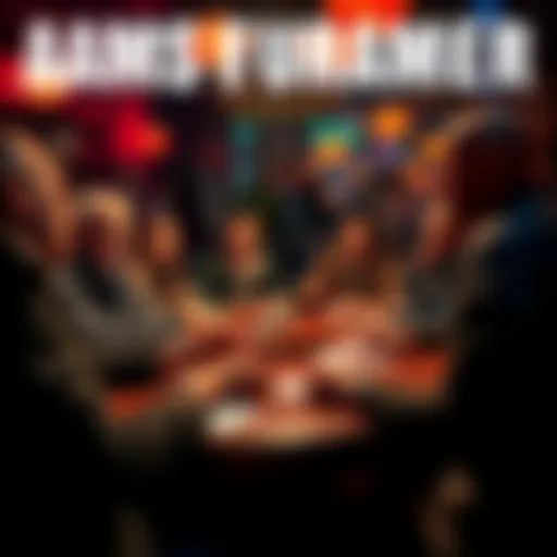 A cozy poker gathering in Amsterdam with locals and expats enjoying the game