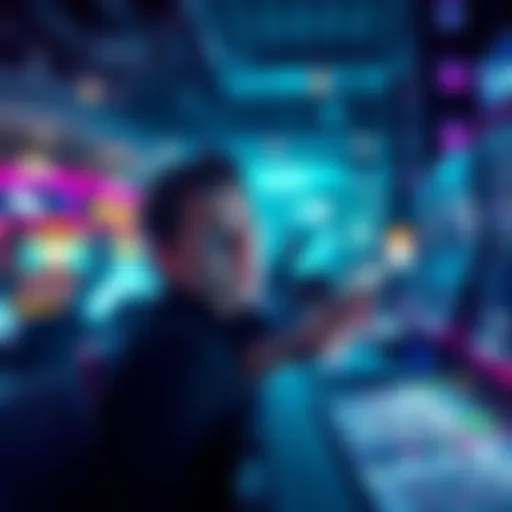 A person looks frustrated while checking their frozen online casino account after a big win.