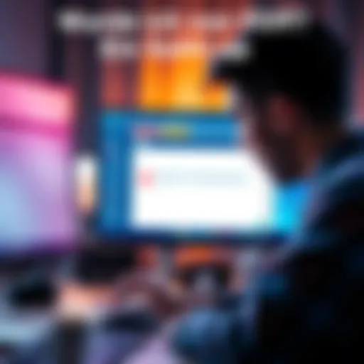 A person looking frustrated at a computer screen showing a betting error message