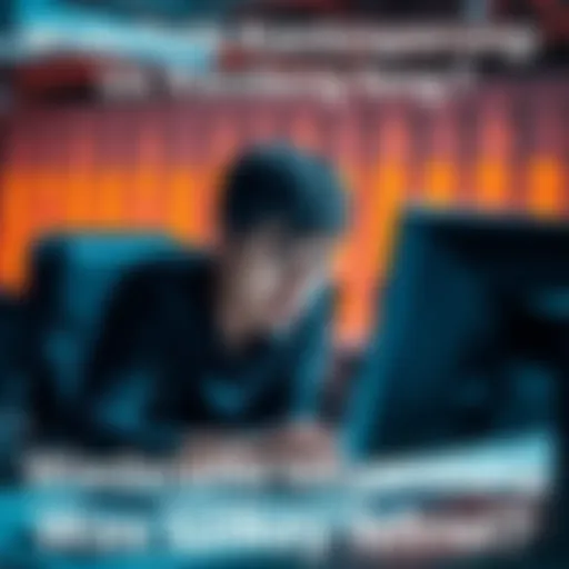 A person with a concerned expression sitting in front of a computer, showing frustration over account suspensions