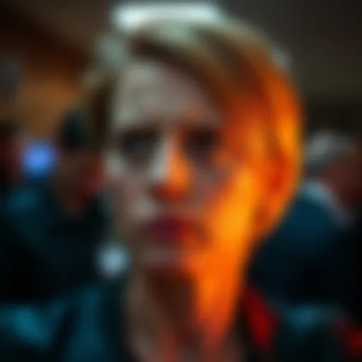 A person with an annoyed expression looking away, conveying frustration over someone's contradictory actions.