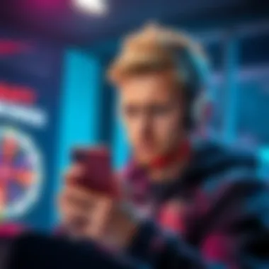 A player looks disappointed while checking their Draftkings account, showcasing low winnings from a spin.