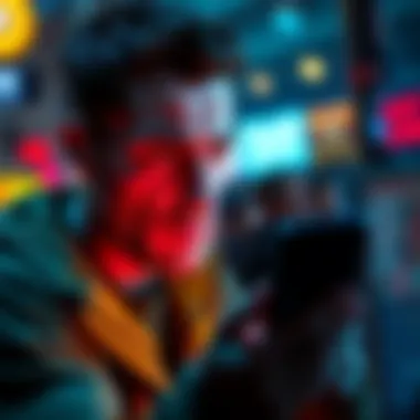 A person looking frustrated while using the NY Lottery App on their smartphone, showing issues with scanning tickets.