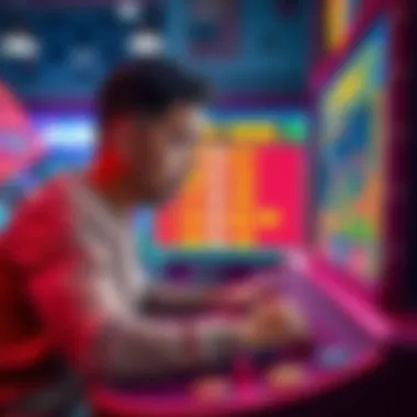 A person looks disappointed while playing Plinko, with a screen showing no wins after many attempts.