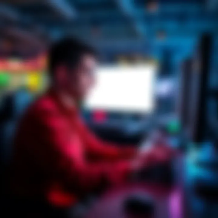 A player sitting at a desk, looking frustrated while staring at a computer screen showing no promo bonus