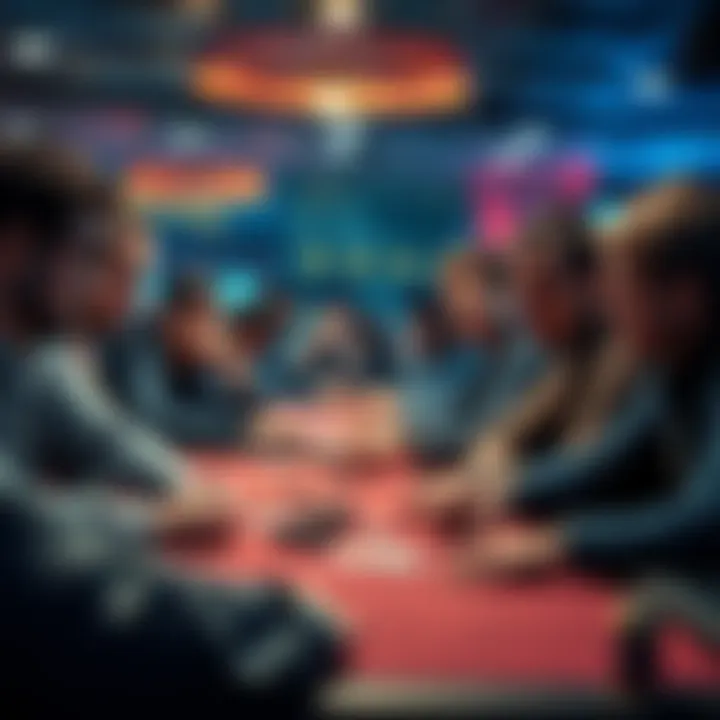A group of frustrated players looking at their screens in disappointment over lost bonus money