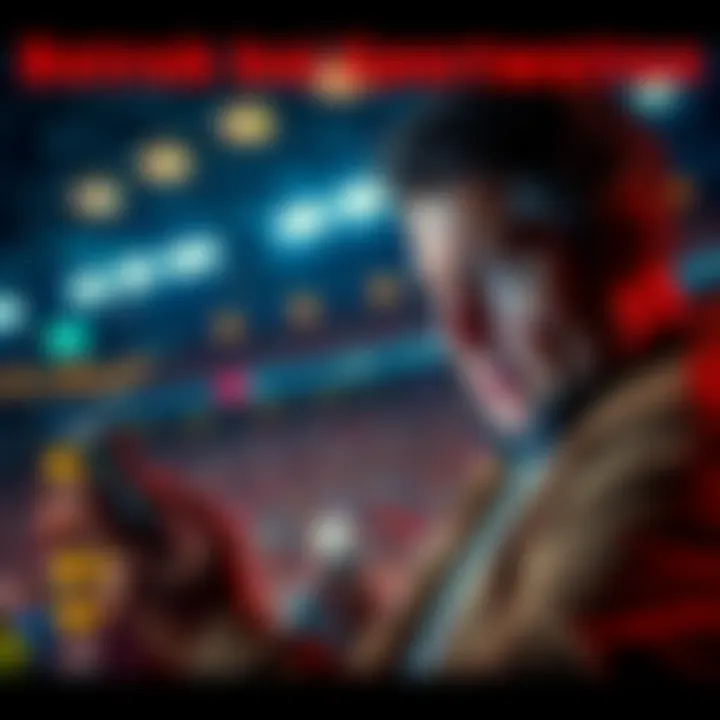 A sports bettor looking frustrated while viewing their FanDuel account on a smartphone, showing limited promotions.