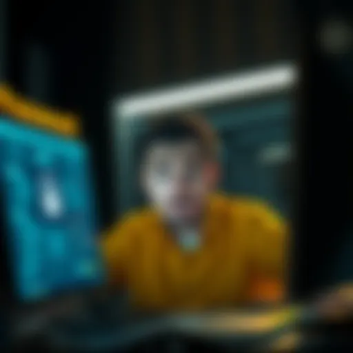 A person looks frustrated while trying to reset their password on a computer