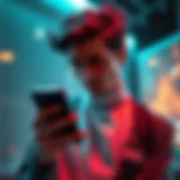 A person looking upset while holding a smartphone, expressing frustration over an app issue.