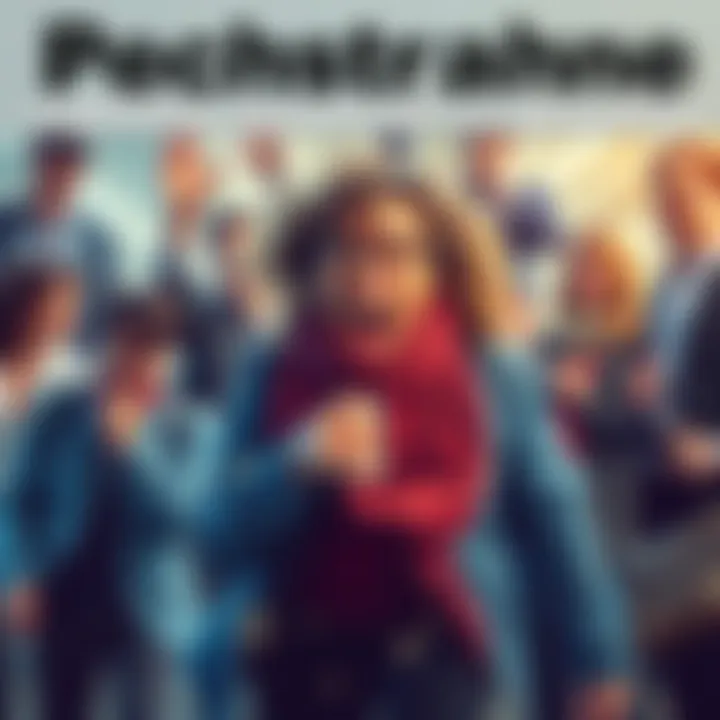 A collage of people experiencing mishaps, like spilling coffee and tripping over while laughing