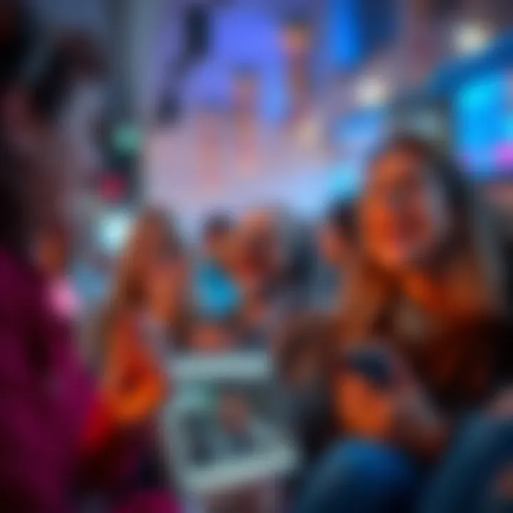 People laughing at surprising online moments and sharing humor on social media