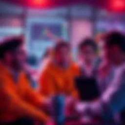 A group of players discussing the future of OMC profiles in an online setting, showing concern and curiosity about changes over the next 30 years.