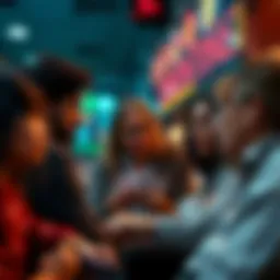 A group of people share stories about the negative effects of gambling on their lives